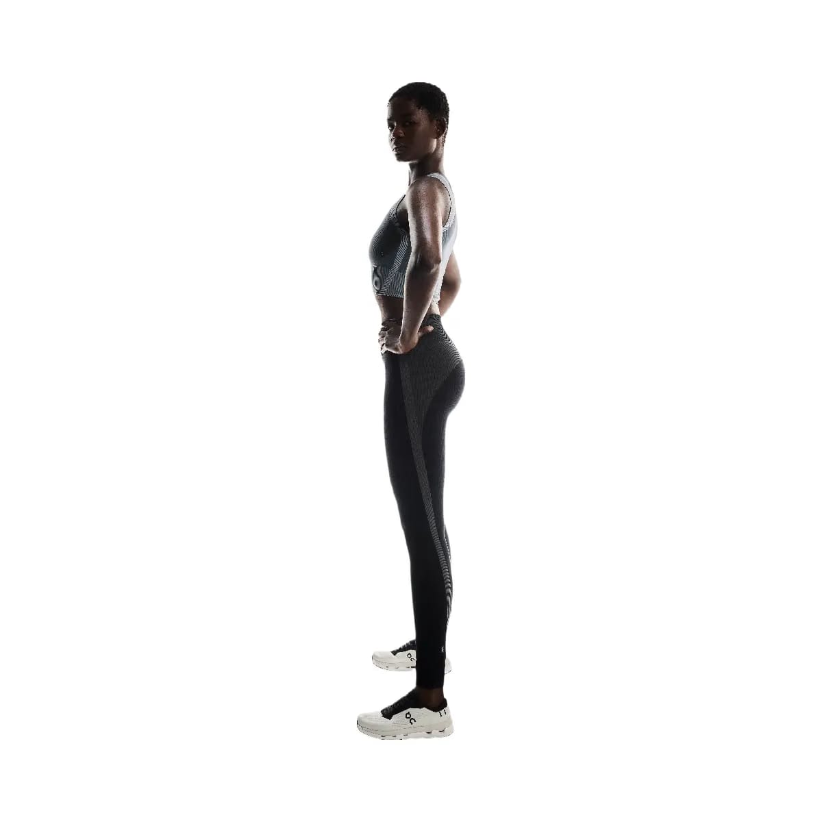 On Studio Knit Tights Black Eclipse