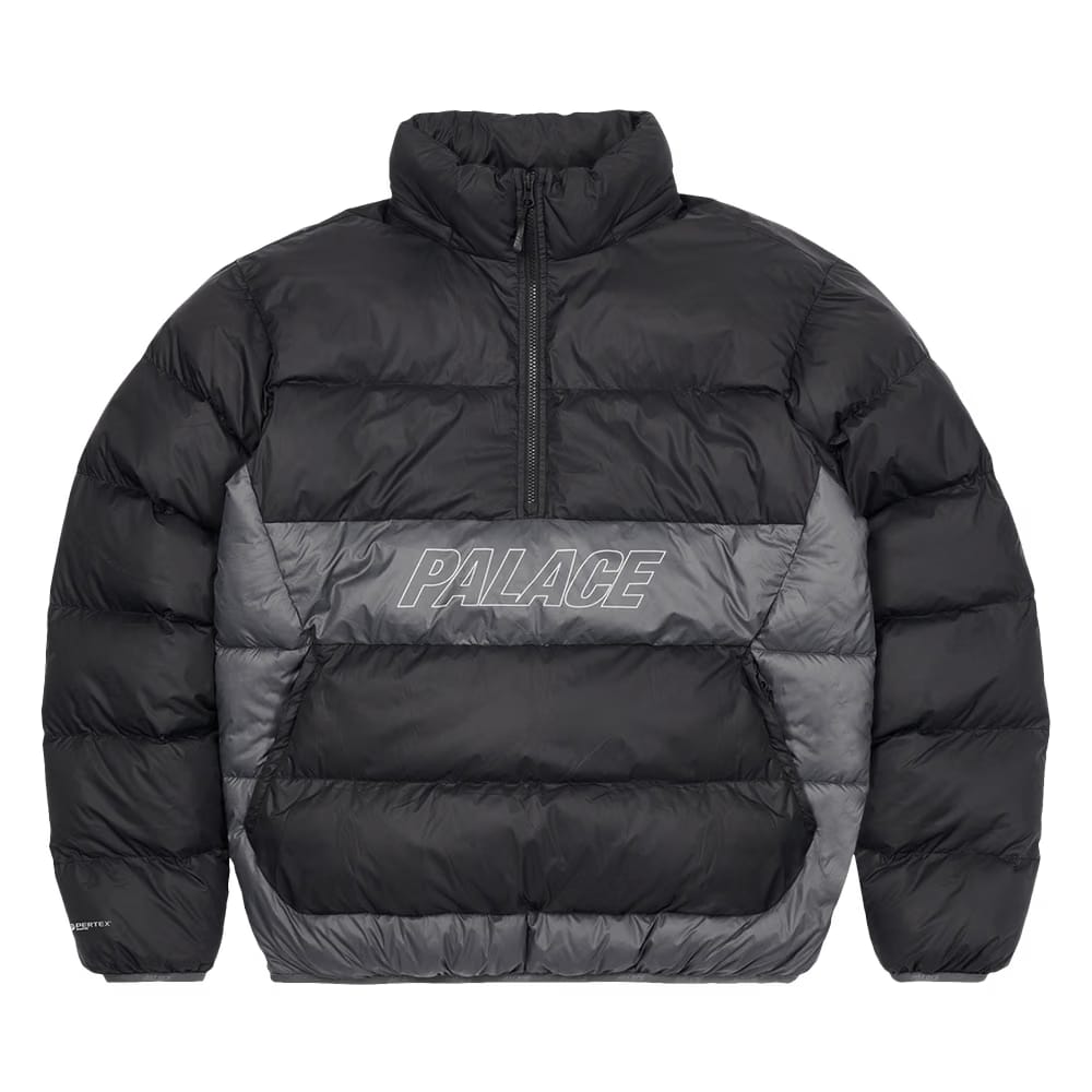 Palace PAL-TEX Half Zip Puffa Black