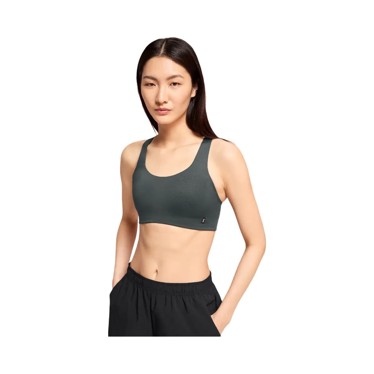 On Active Bra Lead Black