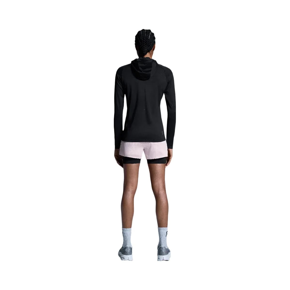 On 3" Performance 2/1 Shorts Mauve Black