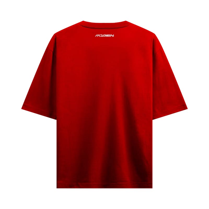 Myugen Caffeine Oversized T-Shirt Red