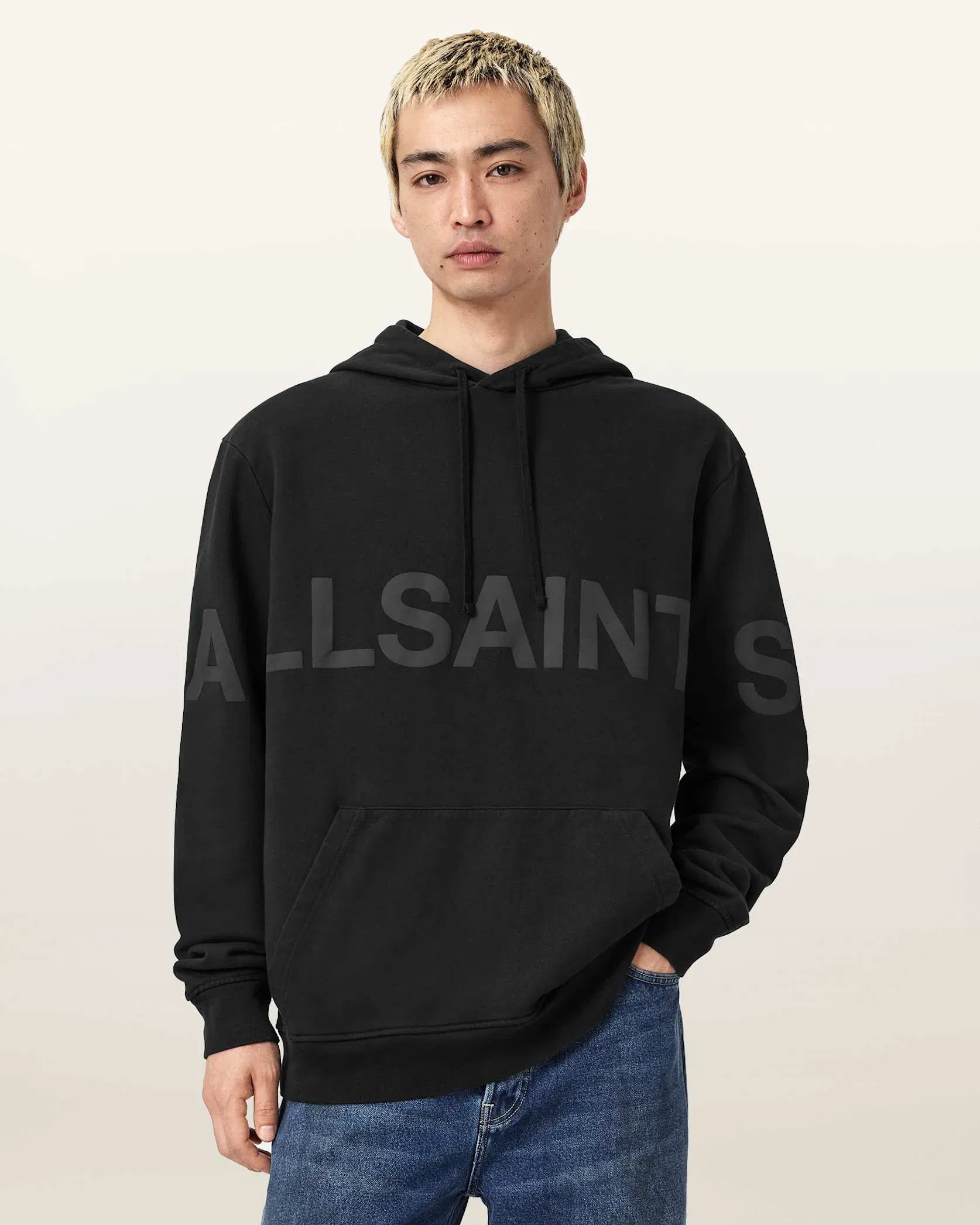 Biggy Relaxed Fit Logo Print Hoodie