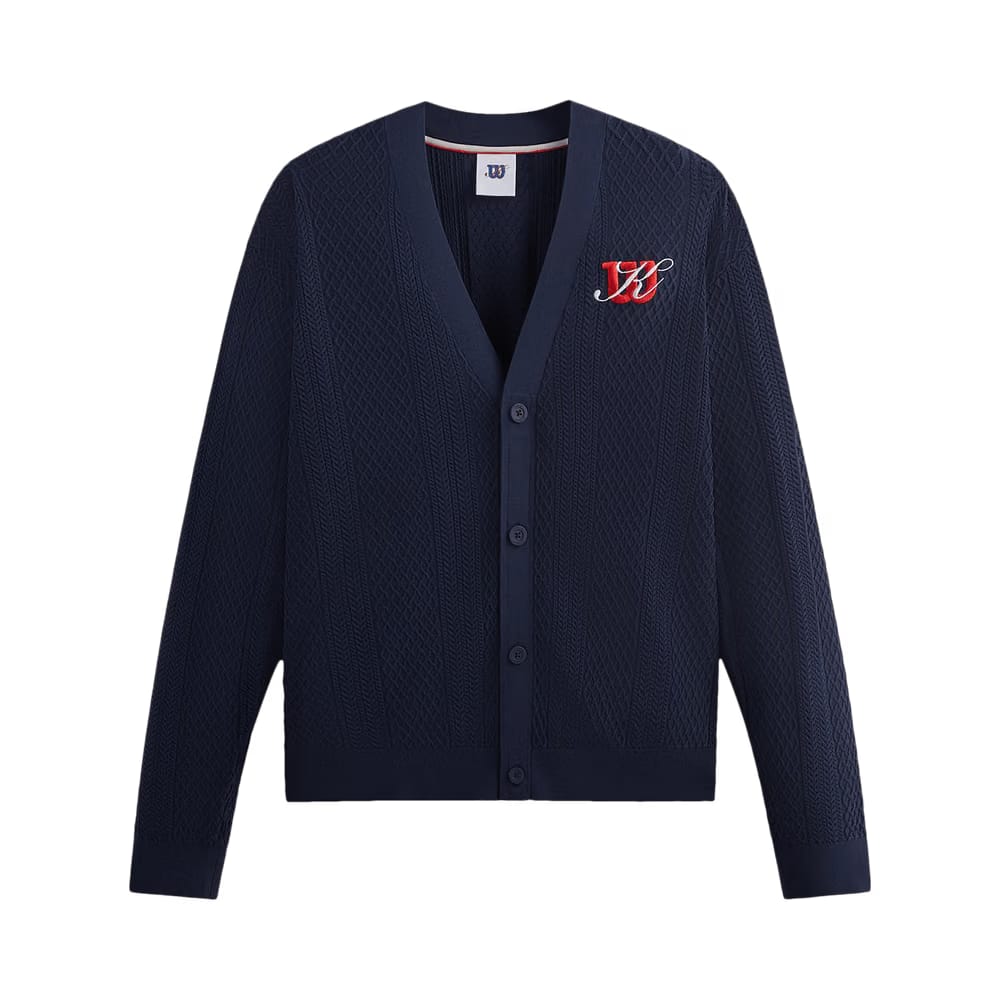 Kith For Wilson Sweater Cardigan Navy Blazer