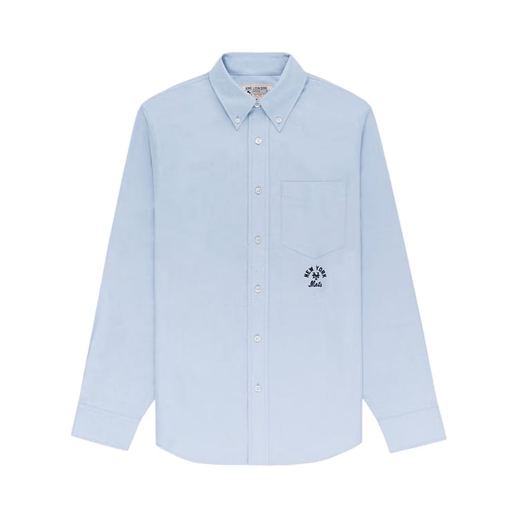 Aimé Leon Dore x New York Mets Oxford Shirt Oxford Blue