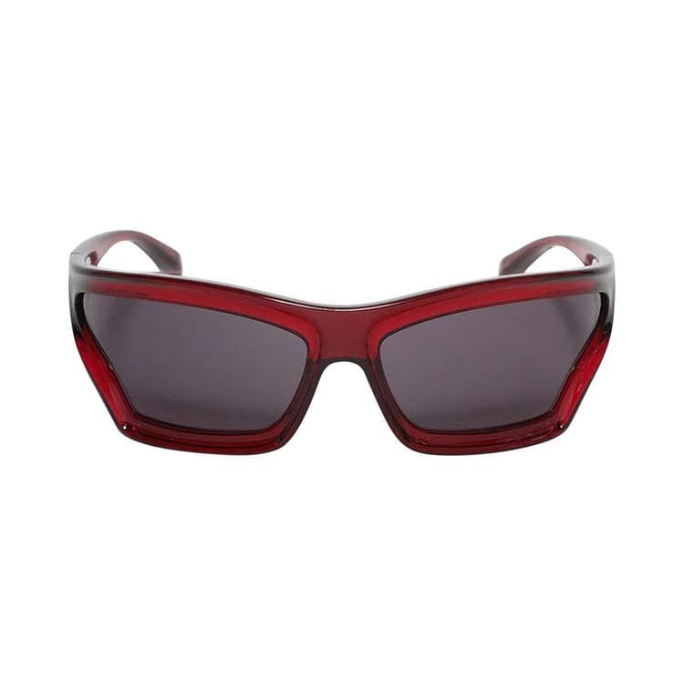 Loewe Arch Mask Sunglasses Shiny Red/Smoke