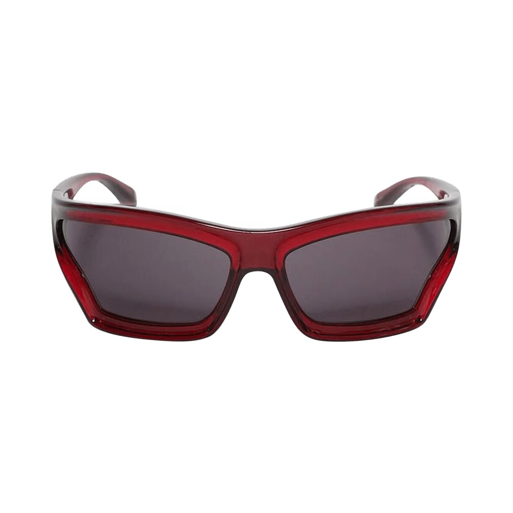Loewe Arch Mask Sunglasses Shiny Red/Smoke