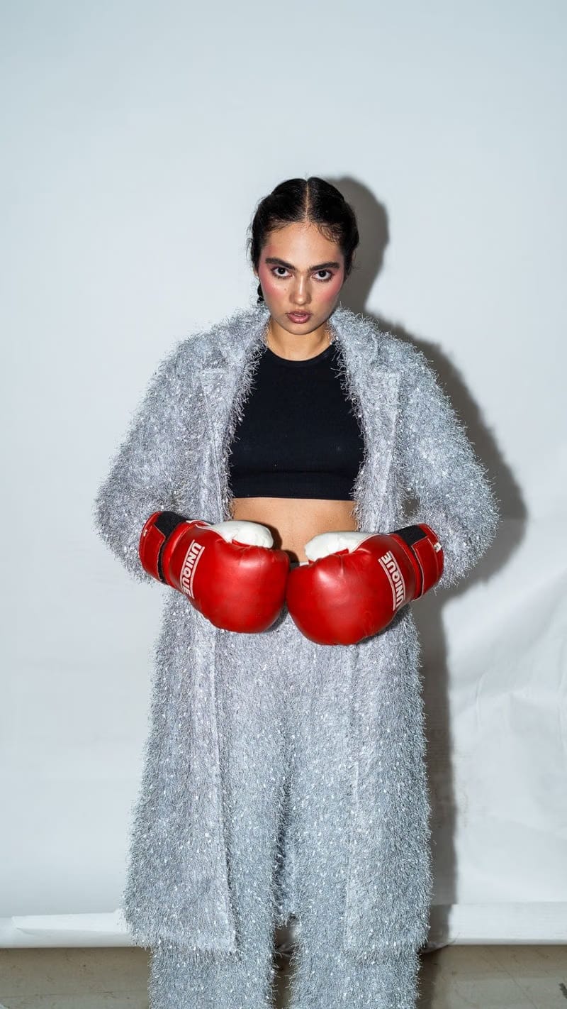CHROME TRENCH COAT