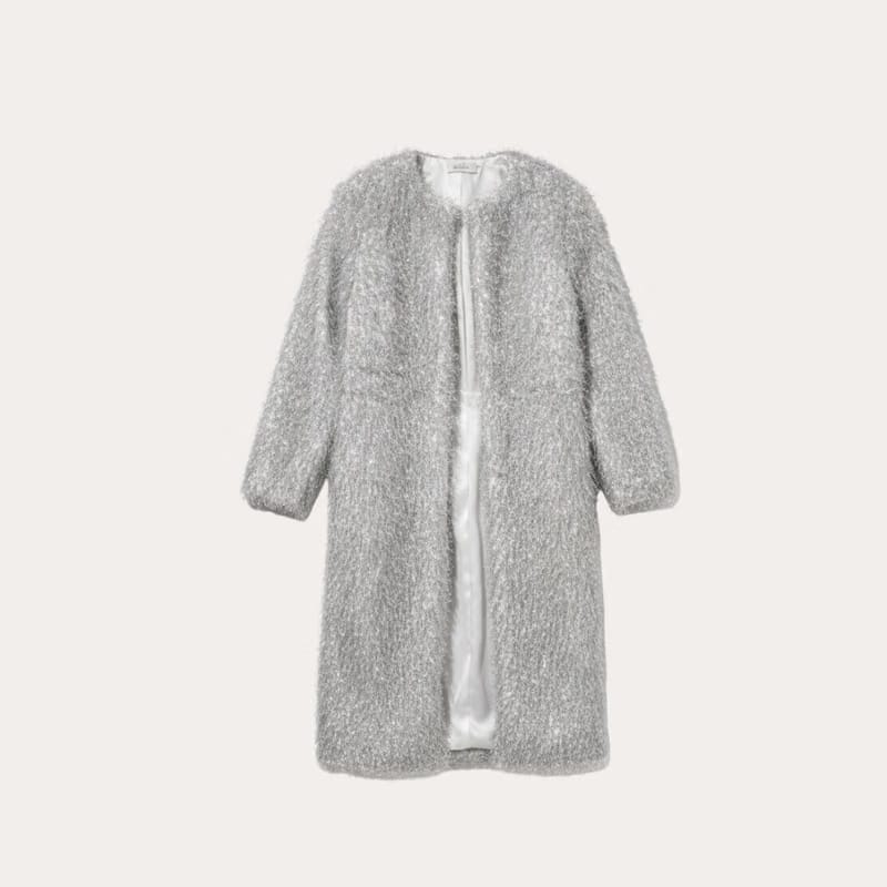 CHROME TRENCH COAT