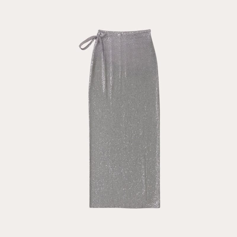 COUNTDOWN WRAP-AROUND SKIRT