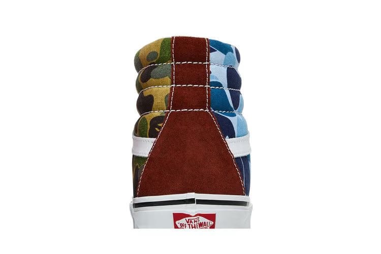Vans Sk8-Hi DX Bape Multi Camo