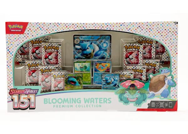 Pokemon Scarlet & Violet 151 Blooming Waters Premium Collection Box