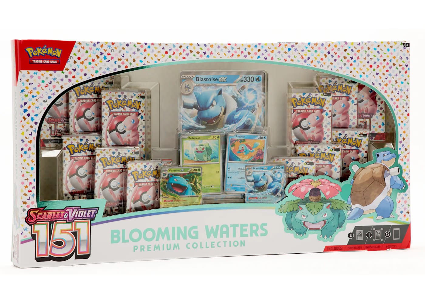 Pokemon Scarlet & Violet 151 Blooming Waters Premium Collection Box