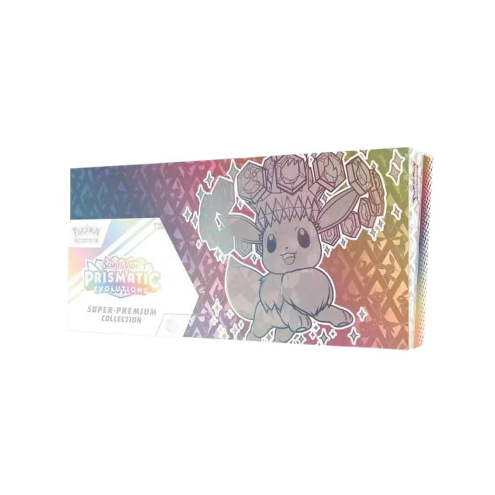 Pokemon Prismatic Evolutions Super Premium Collection Box