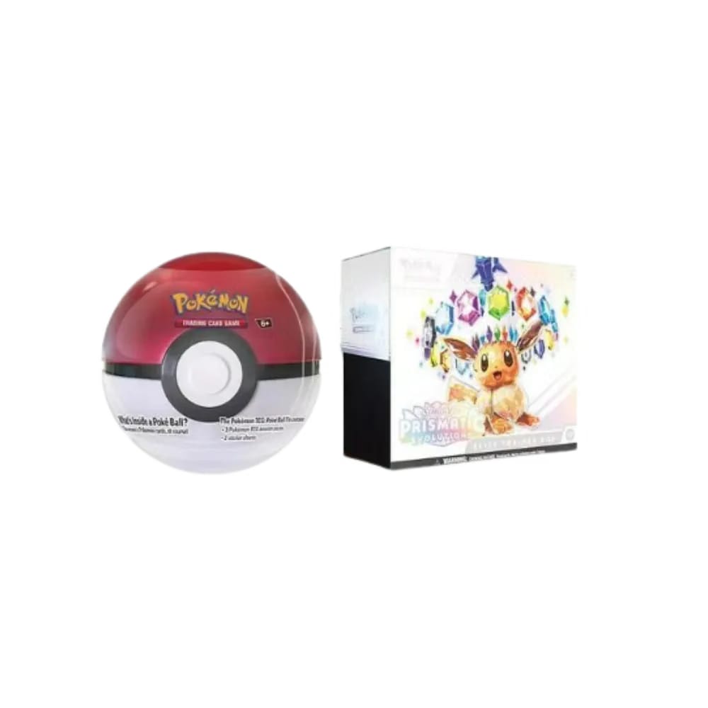Pokemon Prismatic Evolutions Sam's Club Elite Trainer Box And Pokeball