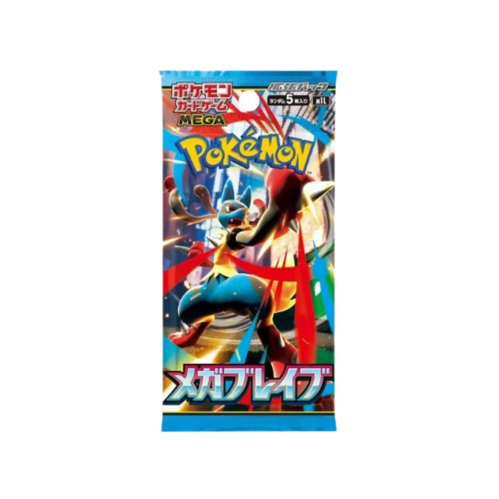 Pokemon Japanese Mega Brave Booster Pack