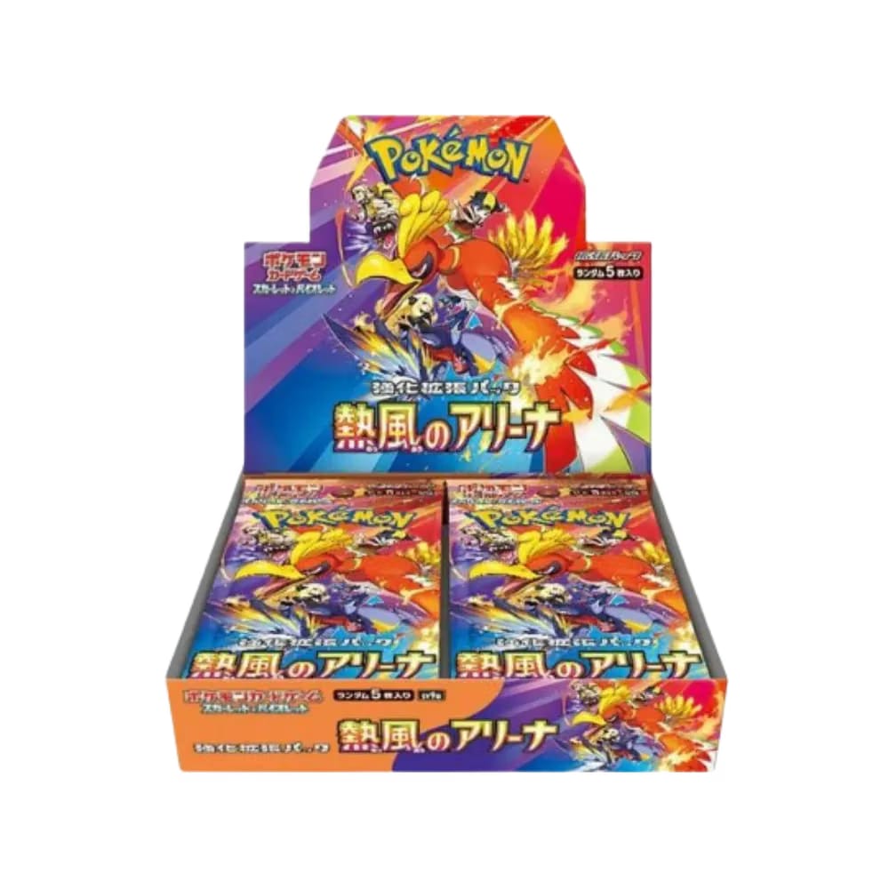 Pokemon Japanese Heat Wave Arena Booster Box