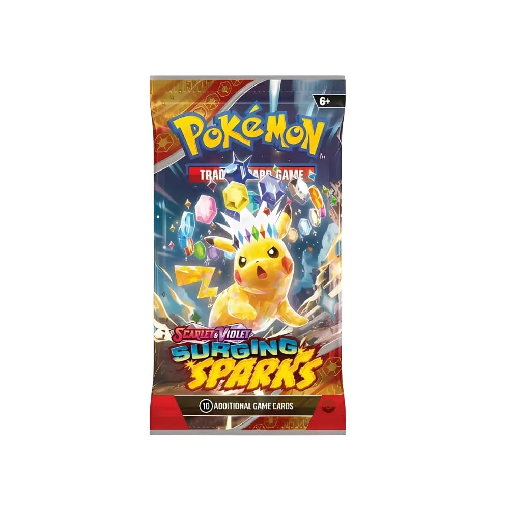 Pokemon Surging Sparks Booster Pack (one piece from the pack)
