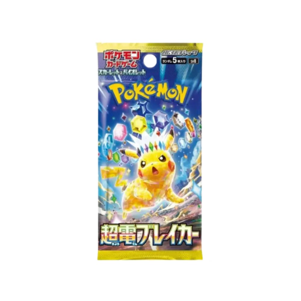 Pokemon Japanese Super Electric Breaker Booster Pack