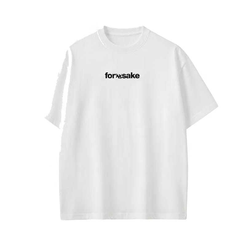 Forfksake Dirty Martini Club Nude White T-Shirt