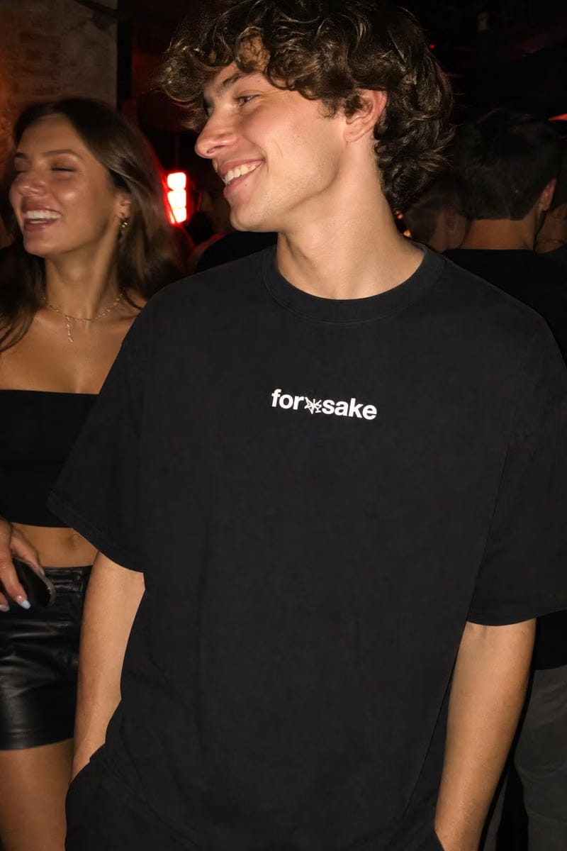 Forfksake Dreams Big Black T-Shirt