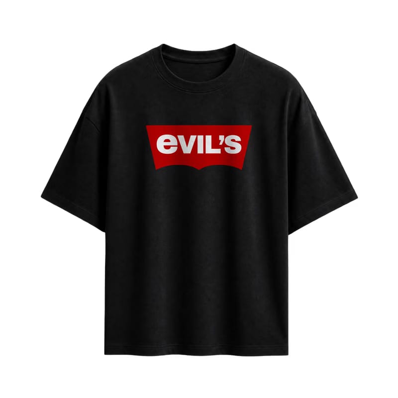 Forfksake Evil's Black T-Shirt