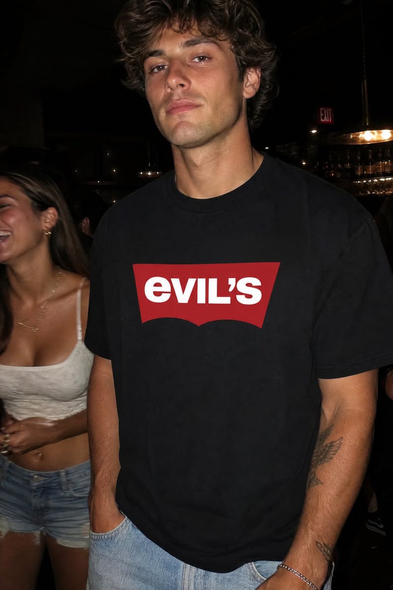 Forfksake Evil's Black T-Shirt