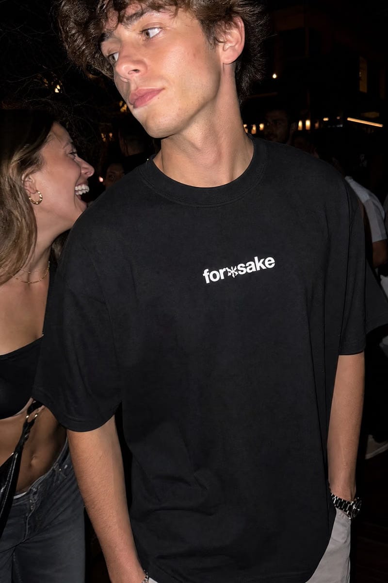 Forfksake Exercising Black T-Shirt