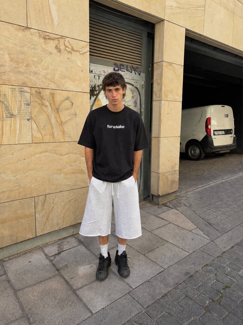 Forfksake Exercising Black T-Shirt