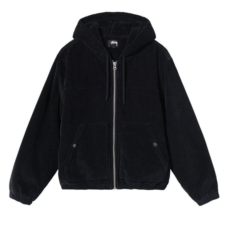 Stussy Cord Work Jacket Black