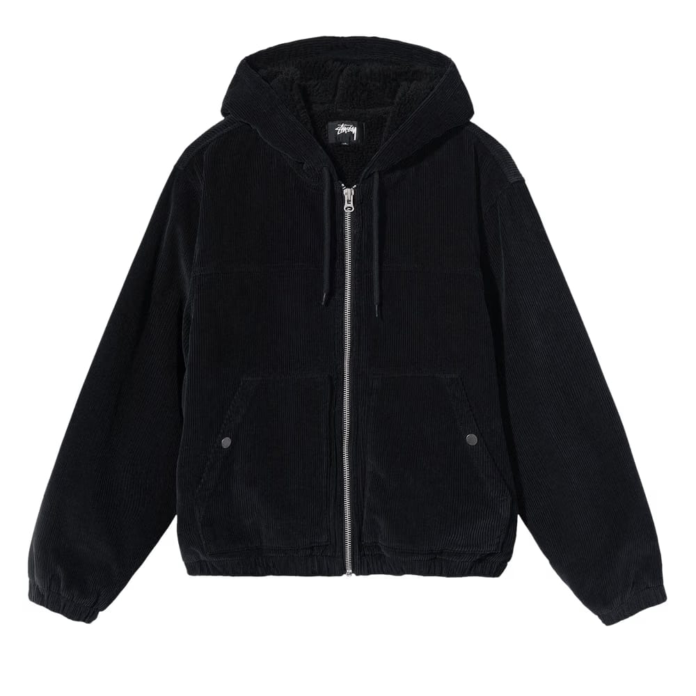 Stussy Cord Work Jacket Black