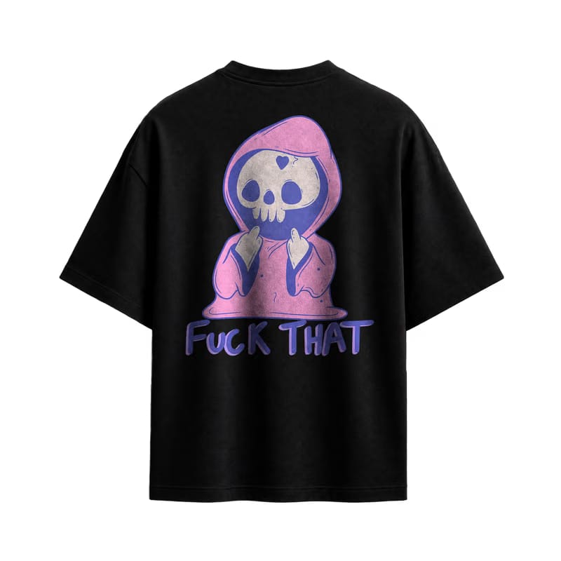 Forfksake Ghost Fuck That Black T-Shirt