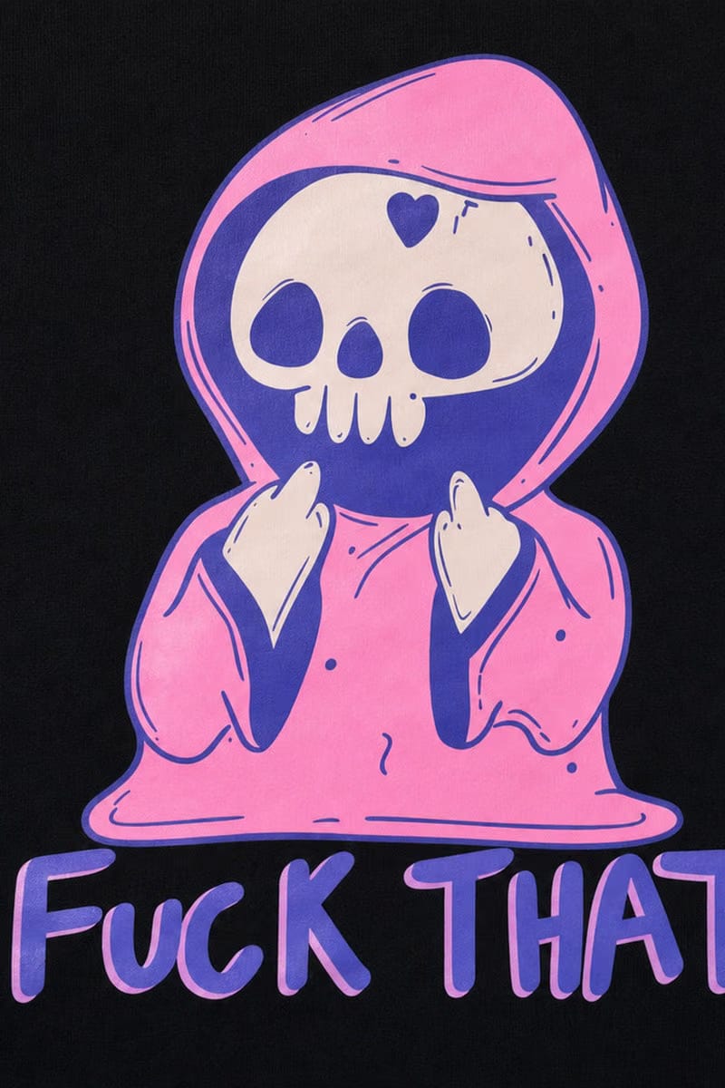Forfksake Ghost Fuck That Black T-Shirt