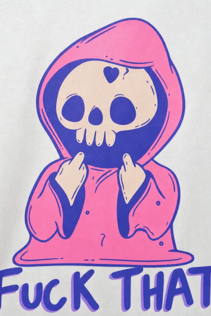 Forfksake Ghost Fuck That White T-Shirt