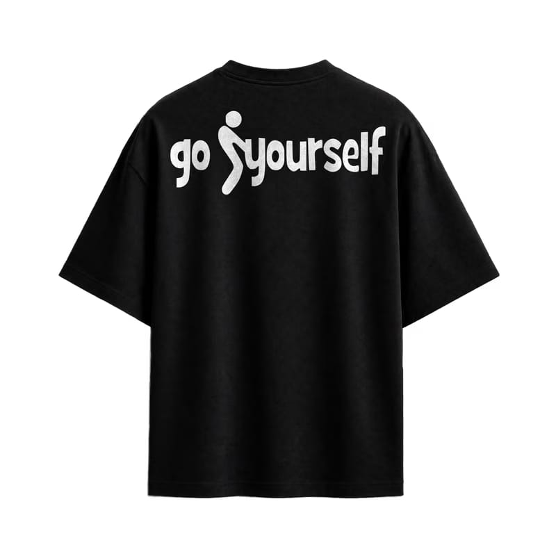 Forfksake Go F Yourself Black T-Shirt