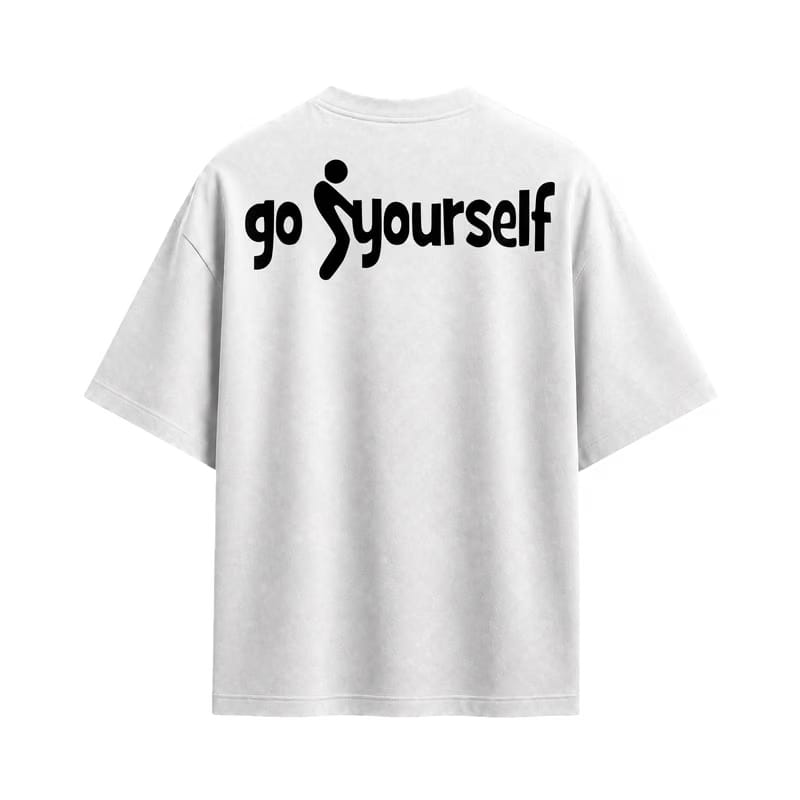 Forfksake Go F Yourself White T-Shirt