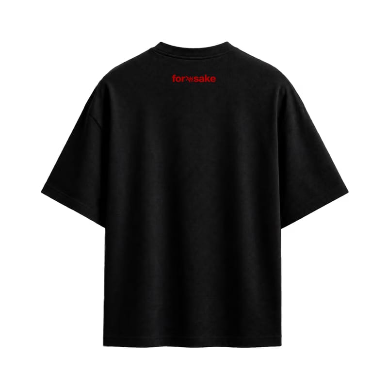 Forfksake God's Plan Black T-Shirt