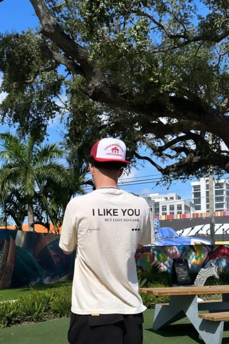 Forfksake I Like You White T-Shirt