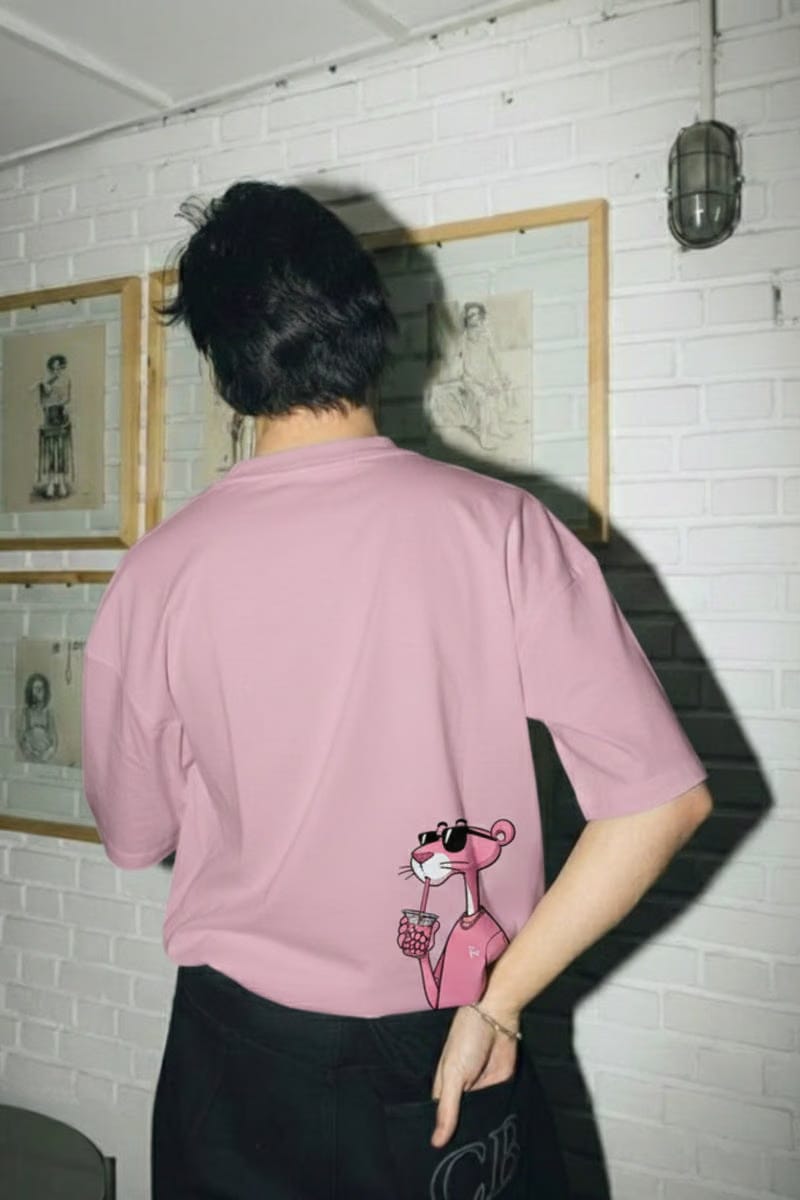 Forfksake Just Chill And Do Nothing Pink T-Shirt