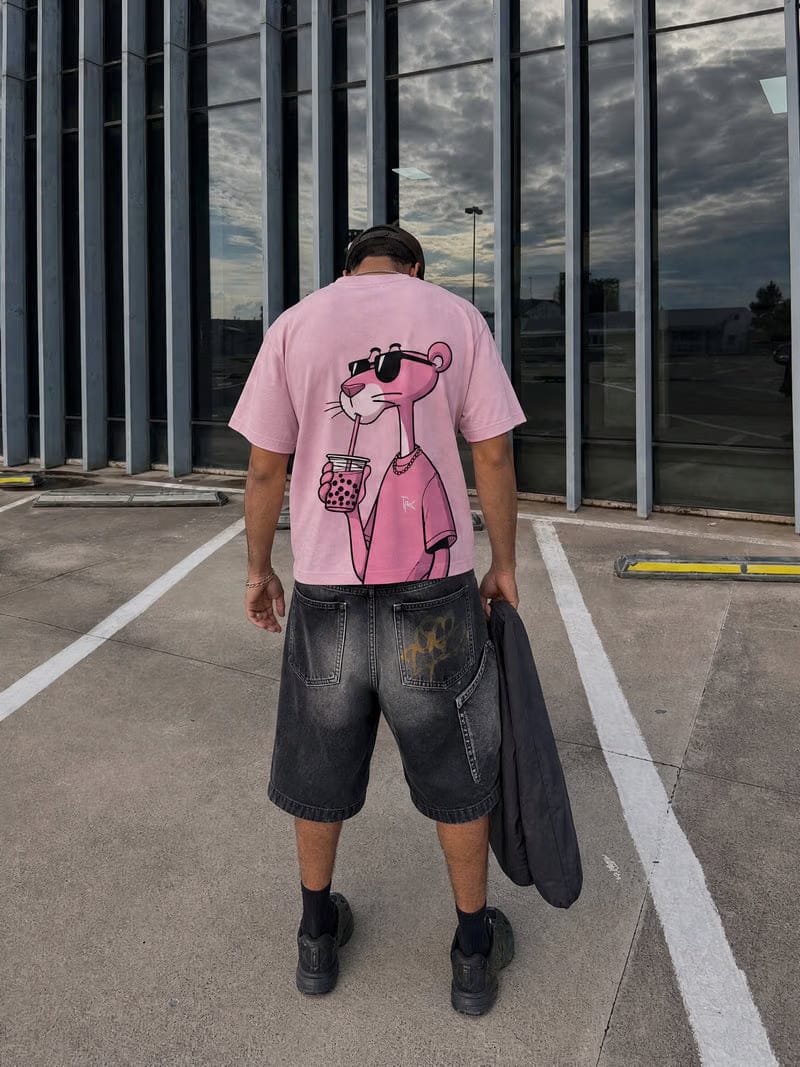 Forfksake Just Chill And Do Nothing Pink T-Shirt