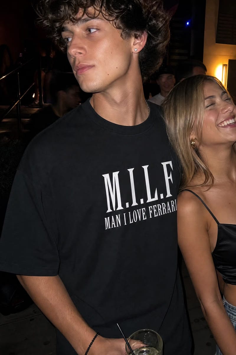 Forfksake M.I.L.F Black T-Shirt