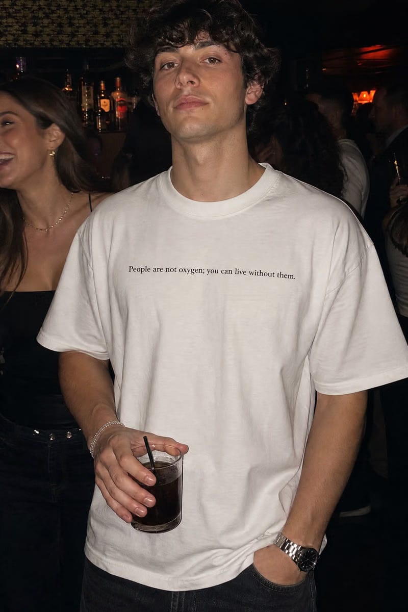 Forfksake Pink Panther White T-Shirt