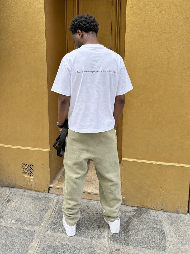 Forfksake Pink Panther White T-Shirt