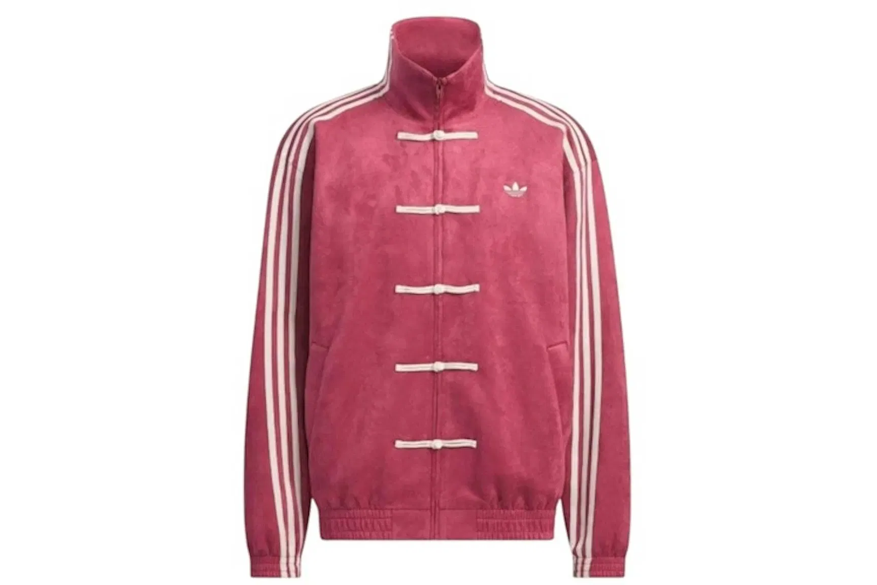 Adidas CTT Chinese Track Top 3.1 Gender Neutral Jacket (Asian Sizing) Collegiate Burgundy