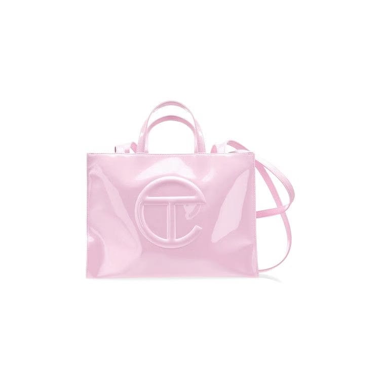 Telfar Medium Shopping Bag Bubblegum Patent