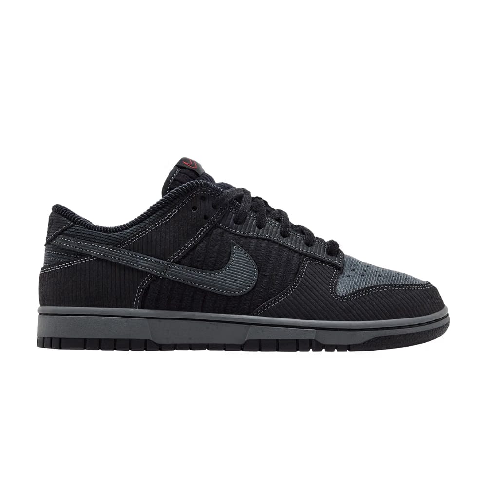 Nike Dunk Low Black Corduroy