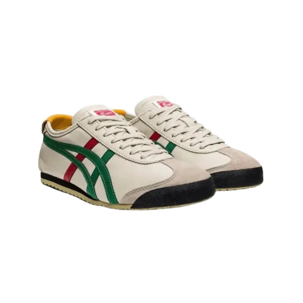 Onitsuka Tiger Mexico 66 Birch Green Red Yellow