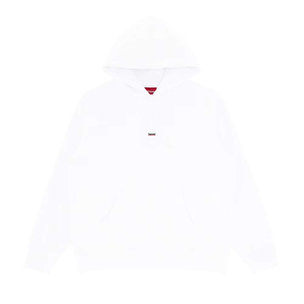 Supreme Underline Hoodie White