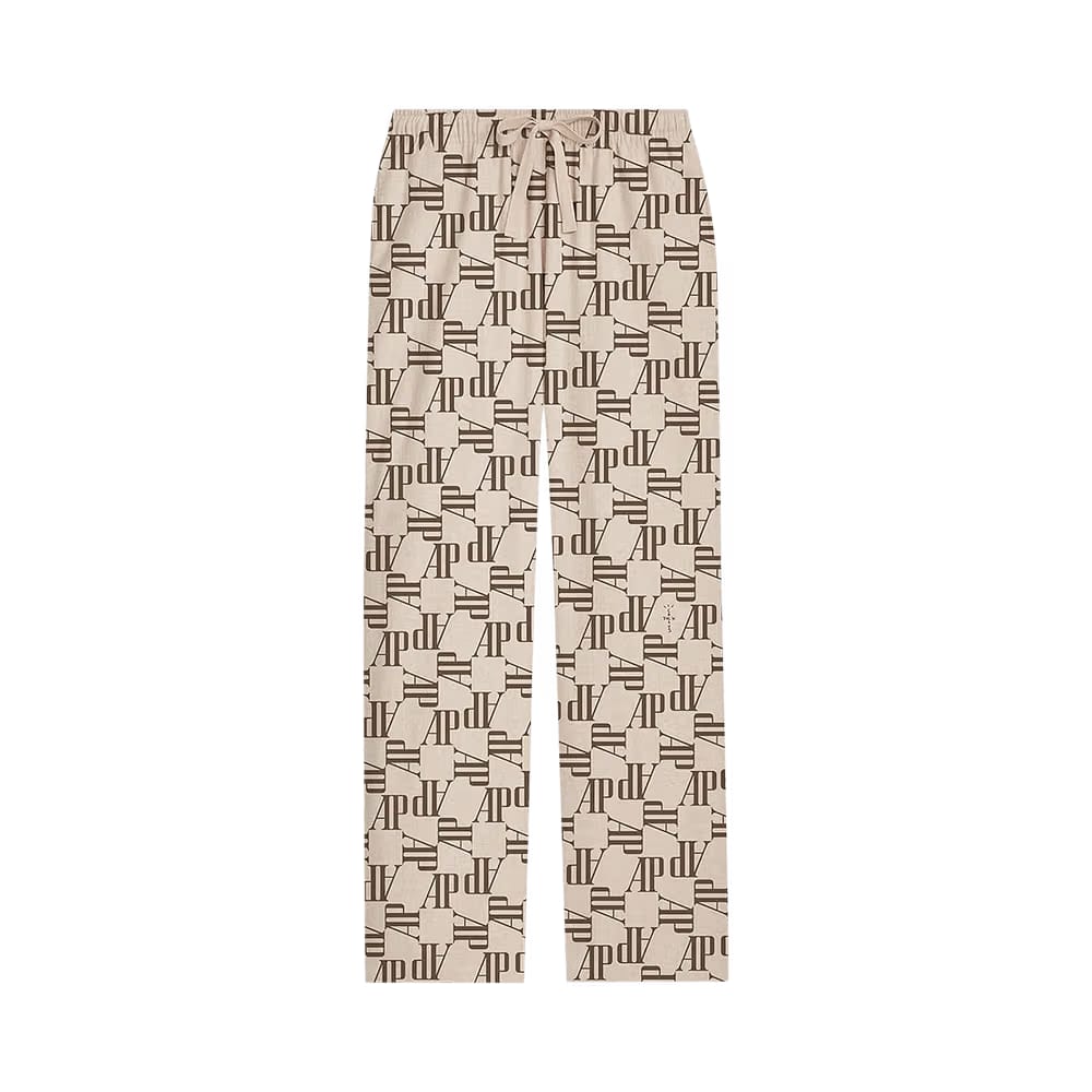 Cactus Jack by Travis Scott x Audemars Piguet Logo Silk Pajama Pants II White