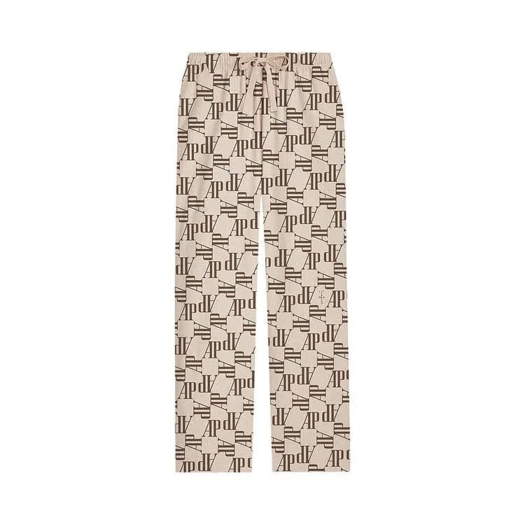 Cactus Jack by Travis Scott x Audemars Piguet Logo Silk Pajama Pants II White
