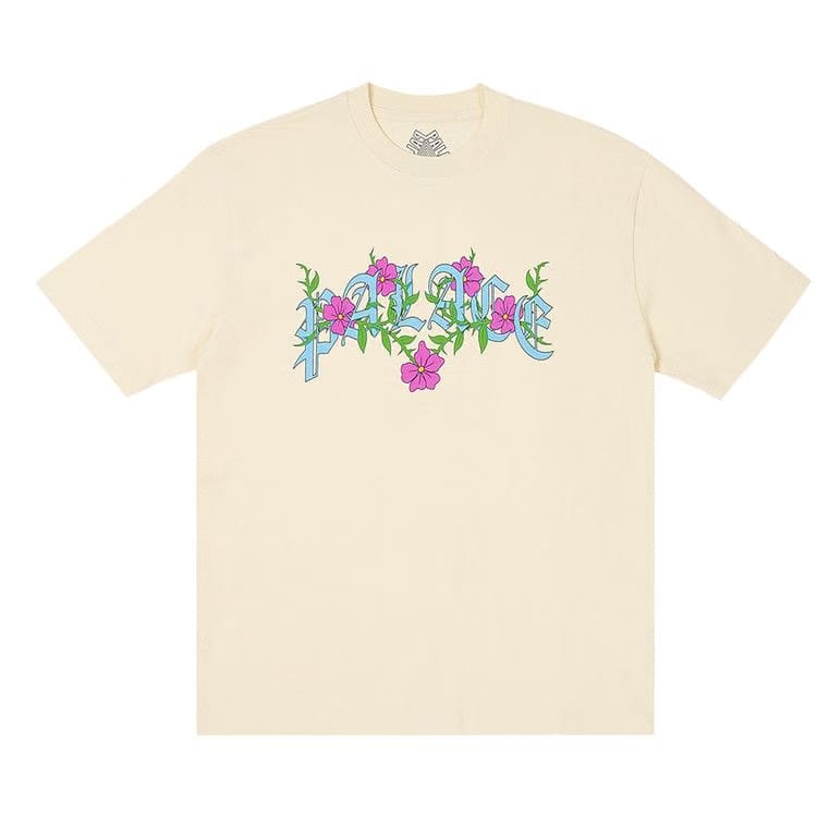 Palace Thorny T-Shirt Soft White